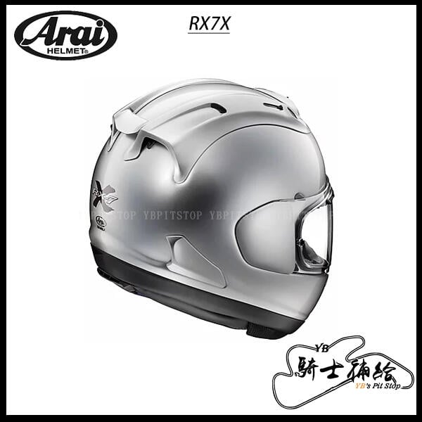 Yb騎士補給 Arai Rx 7x 素色sliver 銀全罩安全帽rx7x Snell 露天拍賣