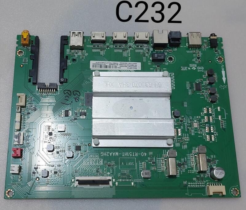 TCL-65C715 主機板 電源板 邏輯板 腳架  (良品) C232 D219 A190 198