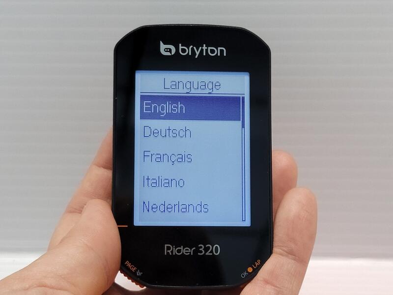 中古品 使用約1個月左右 Bryton Rider 320E GPS中文碼錶 320 E 保固內碼錶
