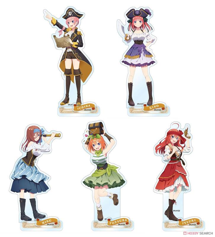 五等分的花嫁∬一花&二乃&三玖&四葉&五月 壓克力立牌分售【日本代購 10月免訂金】
