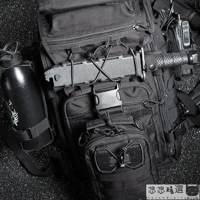【登山用品】登山背包 戶外X7攻擊戰斗雙肩包單兵水袋包軍迷作戰特種兵男多功能戰術背包
