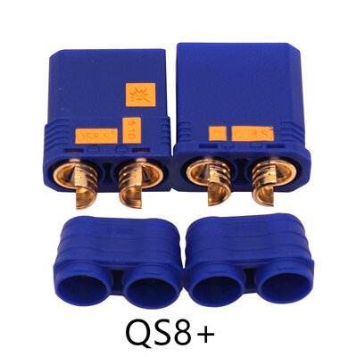 【客之坊】QS8-S 電源電池插頭耐高溫大電流插頭 防打火公母插頭植保