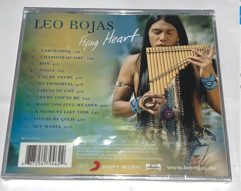 風行推薦】現貨SONY 凄美的天籟排簫Leo Rojas Flying Heart 飛翔的心CD ...