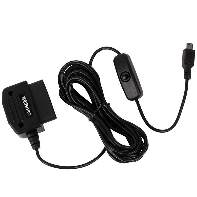 【現貨供應 限時特惠】OBD降壓線帶開關 12V24V轉5V穩壓 2A行車記錄儀停車監控降壓線