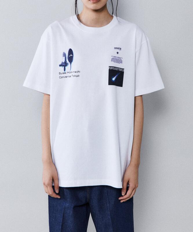 ホロライブ 星街すいせい converse tシャツ-