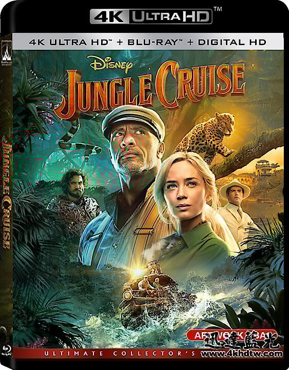 4K UHD藍光影片4K1006-叢林奇航/幻險森林奇航/森林河流之旅Jungle Cruise (2021)