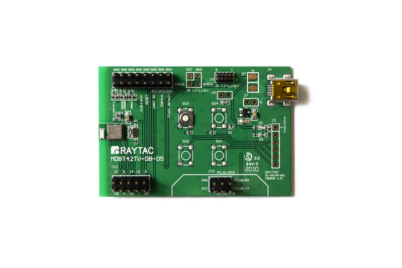 Nordic nRF52805方案 Raytac勁達MDBT42TV 藍牙模組開發板DK