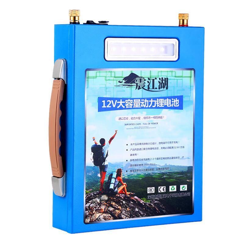 現貨 電瓶鋰電池12v 大容0a100ah60ah戶外超輕大容量疝氣燈蓄電鋰電瓶組 露天拍賣
