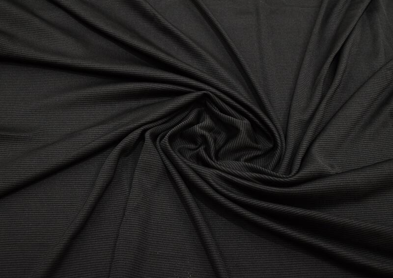 PP黑 50%+石墨烯 50% 羅紋條子布 ,女裝,裙子,貼身內衣